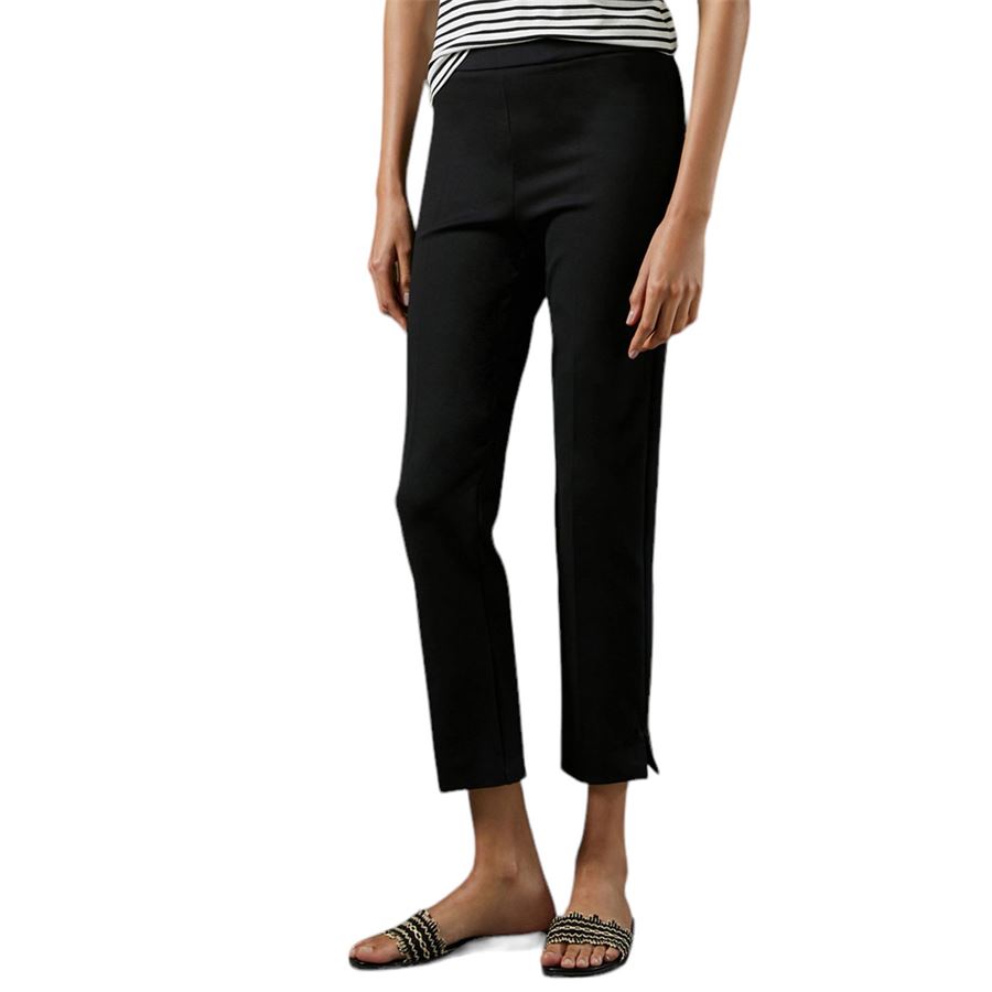 AMOUR PANTALONE IN JERSEY PUNTO MILANO STRETCH Penny Black | 2411781056200004